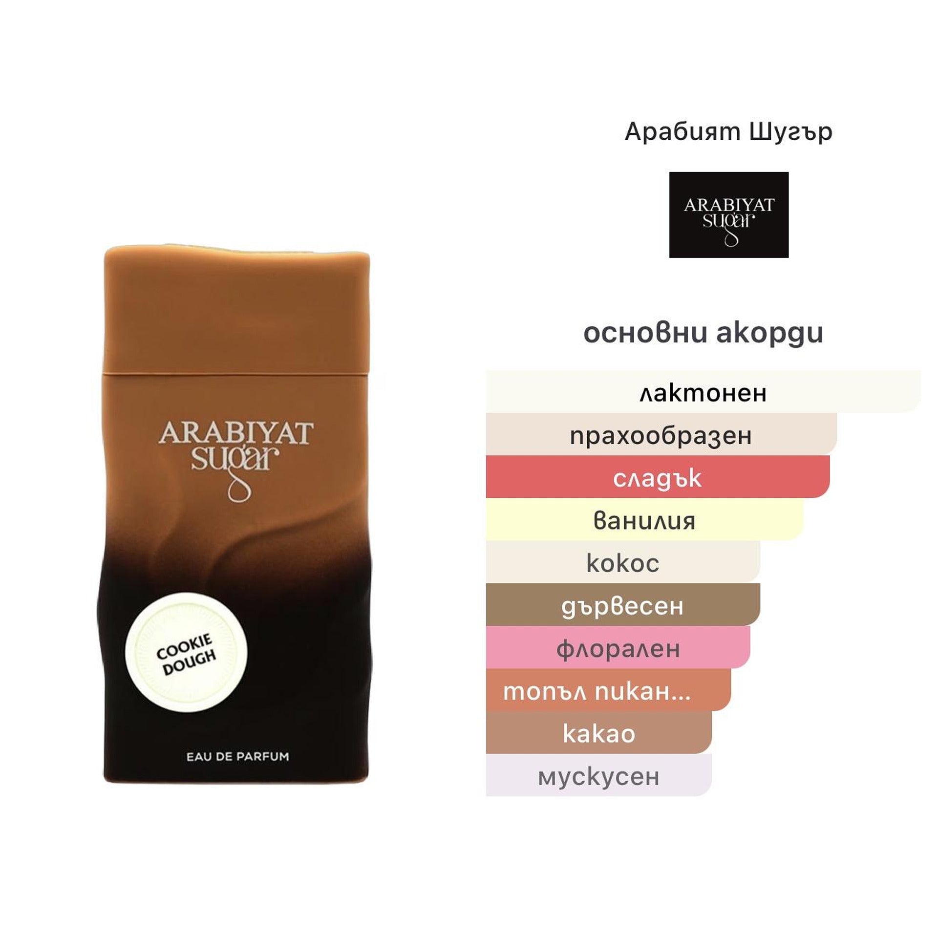 Arabiyat Sugar Cookie Dough EDP 100ml – Arabiyat Sugar, дамски аромат, Aroma Viva