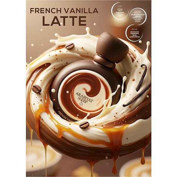Arabiyat Sugar French Vanilla Latte EDP 100ml – Arabiyat Sugar, дамски аромат, Aroma Viva