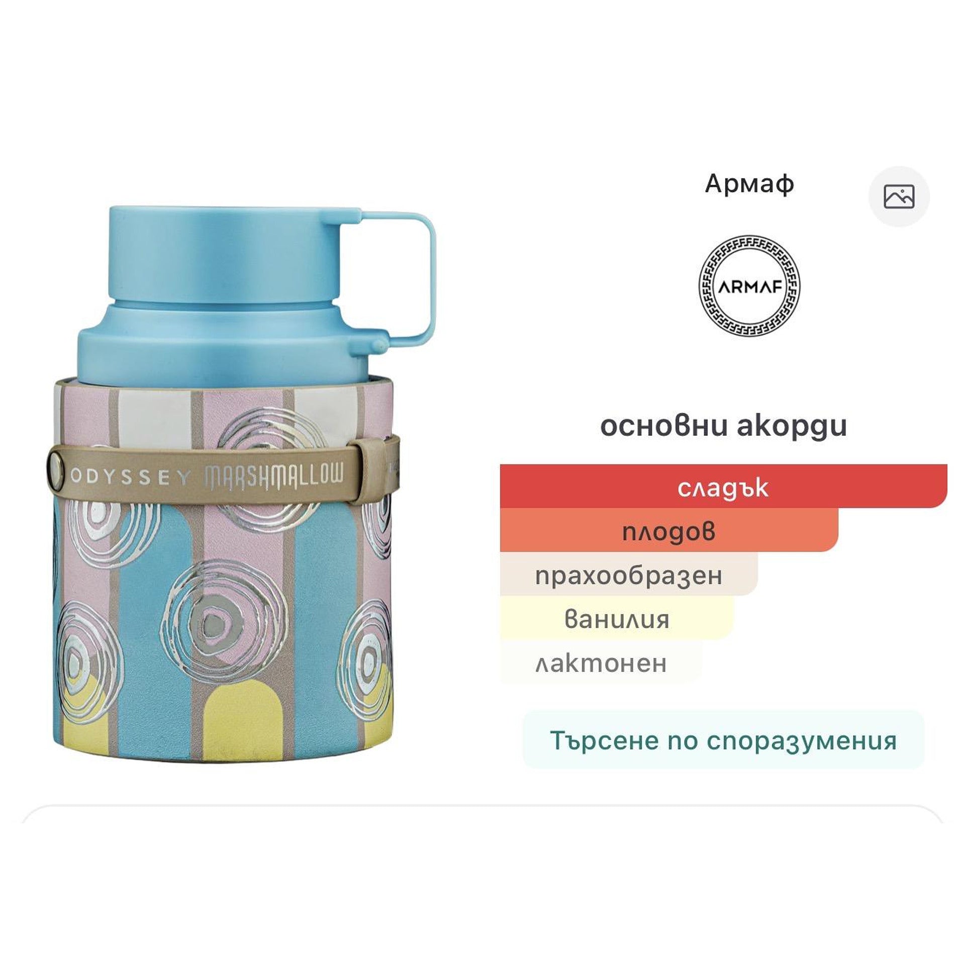 Armaf Odyssey Marshmallow EDP 100мл. – Armaf, унисекс аромат, Aroma Viva