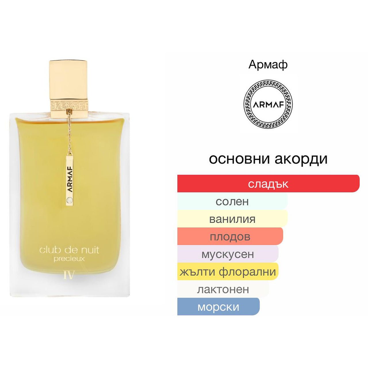 Armaf Prexieux IV ExDP 55 мл. – оригинален парфюм, продуктова снимка 4