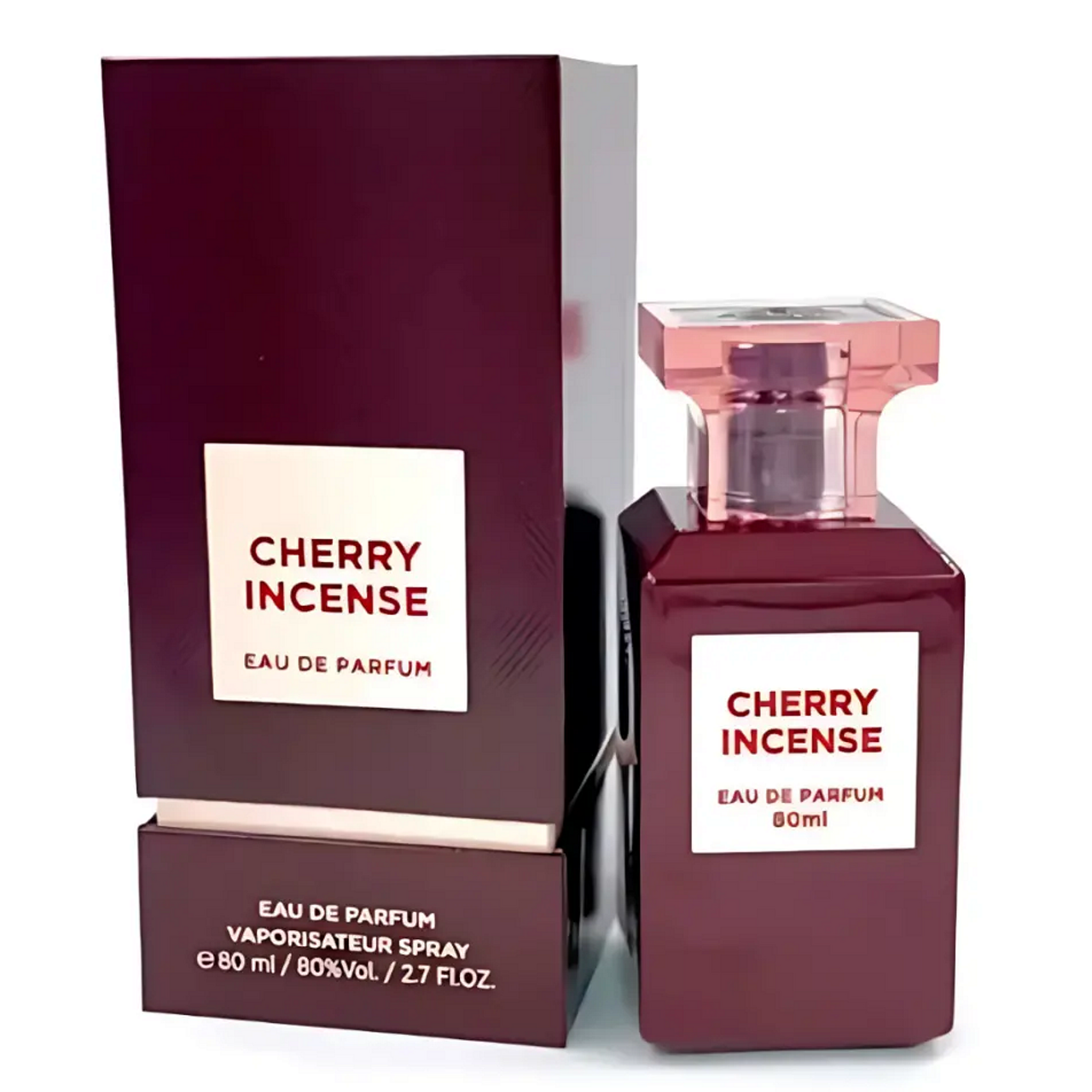 Fragrance World Cherry Incense EDP 80ml – Fragrance World, унисекс аромат, вдъхновен от Cherry Smoke, Aroma Viva