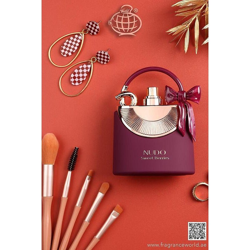 Fragrance World Nudo Sweet Berries EDP 100 мл. – оригинален парфюм, продуктова снимка 2