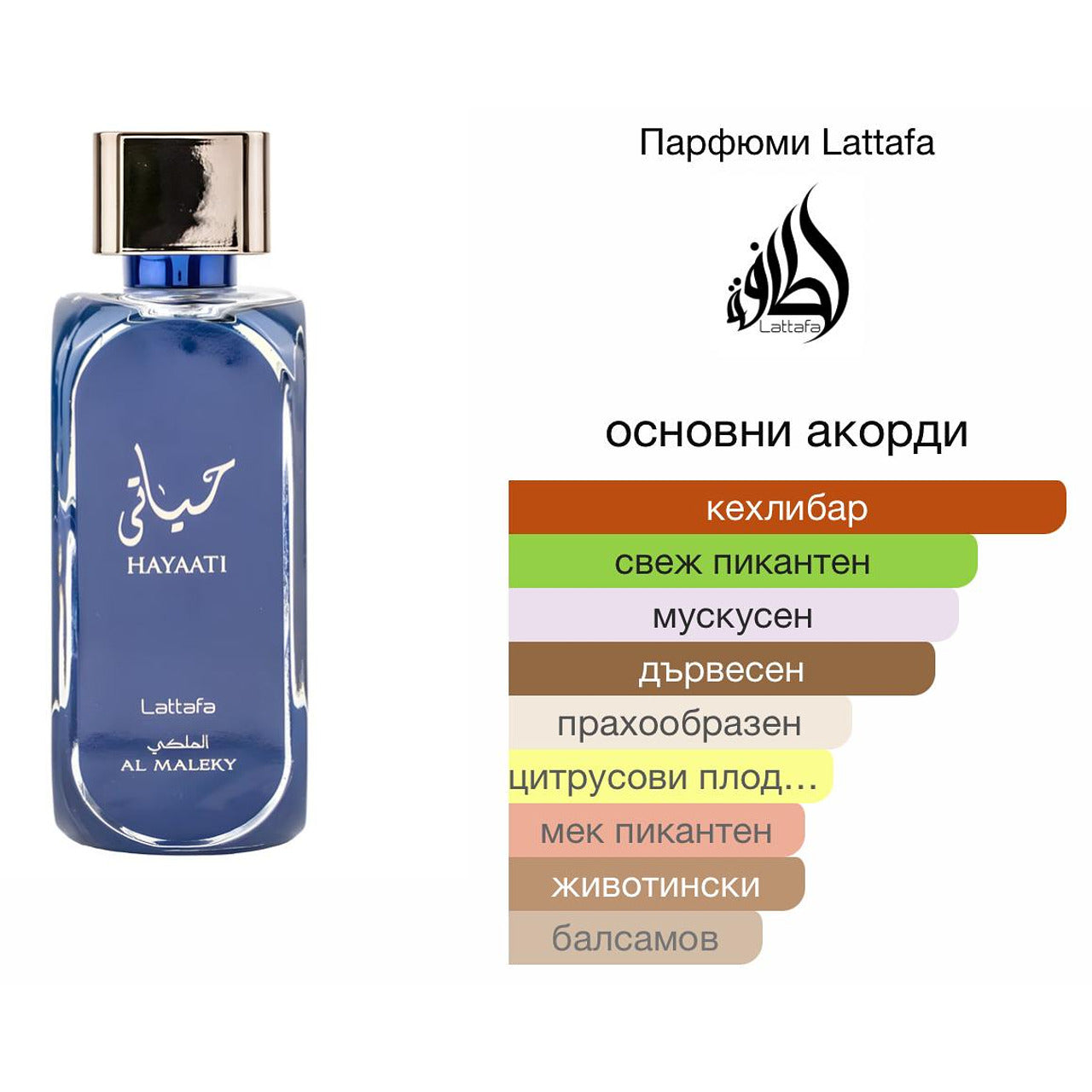 Lattafa Hayaati Al Maleky EDP 100мл. – Lattafa, унисекс аромат, вдъхновен от Hawas, Aroma Viva