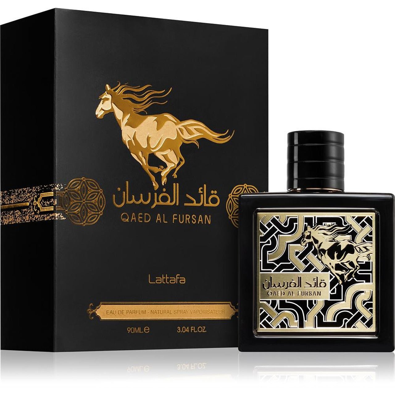 Lattafa Qaed Al Fursan EDP 90ml – оригинален парфюм, продуктова снимка 2