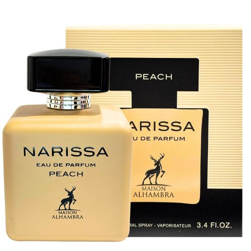 Maison Alhambra Narissa Peach EDP 100 мл. – оригинален парфюм, продуктова снимка 2