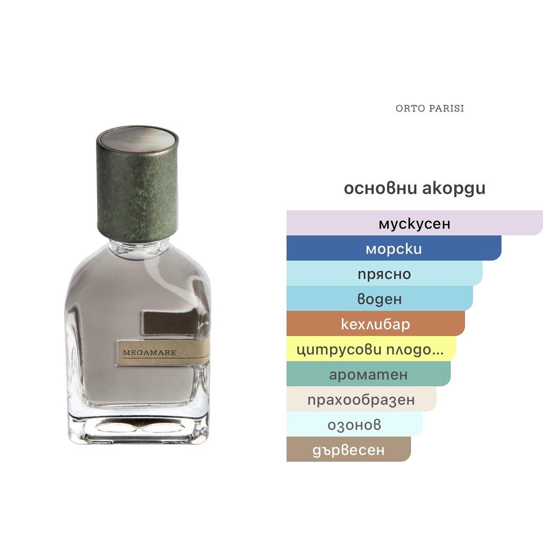Orto Parisi Megamare ExDP 50мл. – Orto Parisi, Нишови парфюми, Aroma Viva