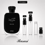Отливка – Rasasi Hawas Black EDP 5 мл./10 мл. – парфюмна отливка 5 мл и 10 мл, снимка 1