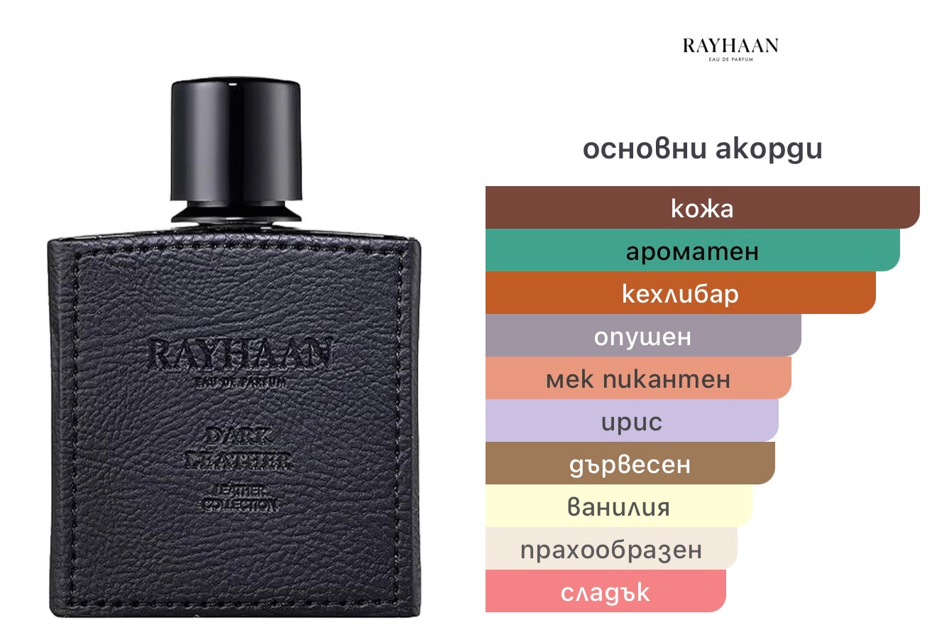 Rayhaan Dark Leather EDP 100мл. – Rayhaan, мъжки аромат, Aroma Viva