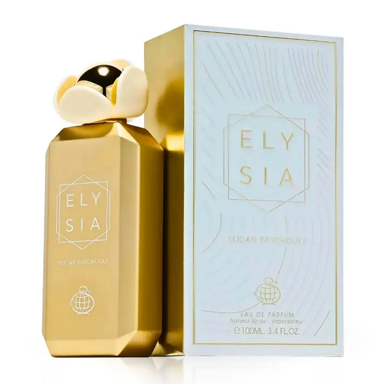 Fragrance World Elysia Sugar Patchouli EDP 100ml – Fragrance World, дамски аромат, Aroma Viva